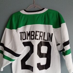 Dallas Stars Tomberlin 29 Hockey‎ Jersey White Green Black NHL